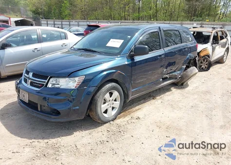 2013 Dodge Journey American Value Pkg from USA, damaged, VIN 3C4PDCAB2DT563578
